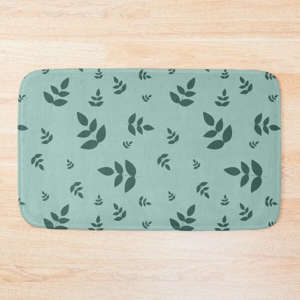 Item preview, Green leaves leaf pattern designed and sold by Illutino.