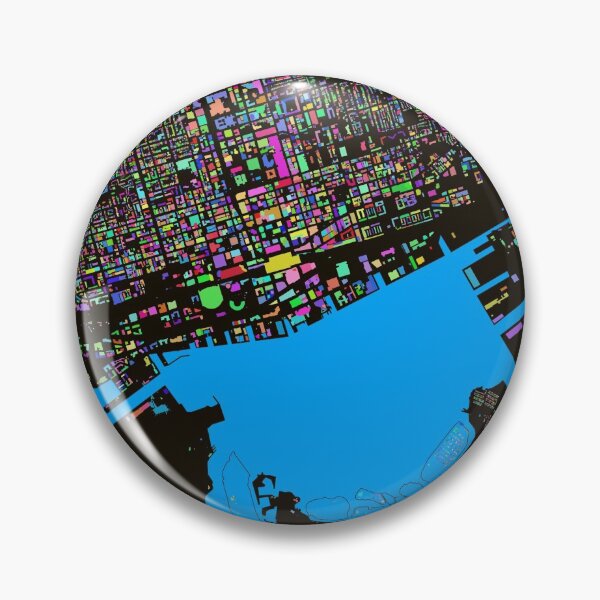Item preview, The Colours of Toronto designed and sold by Data-Driven Map Designs.
