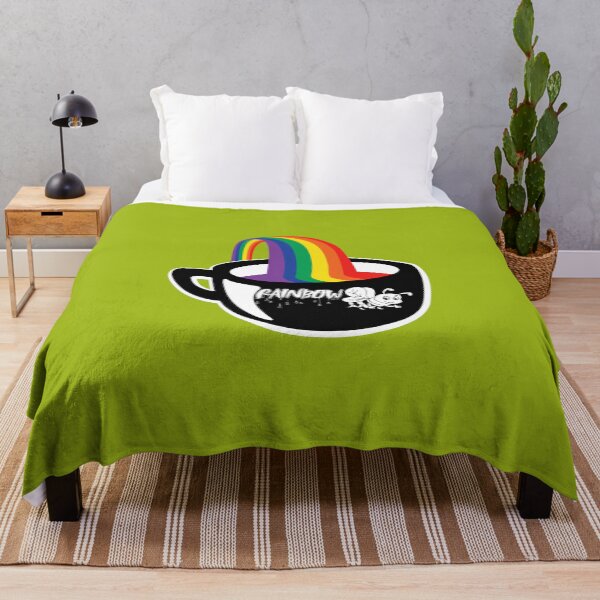 Item preview, rainbow. bee. coffe, coffee cup. funny bee designed and sold by SyahrulPopArt.