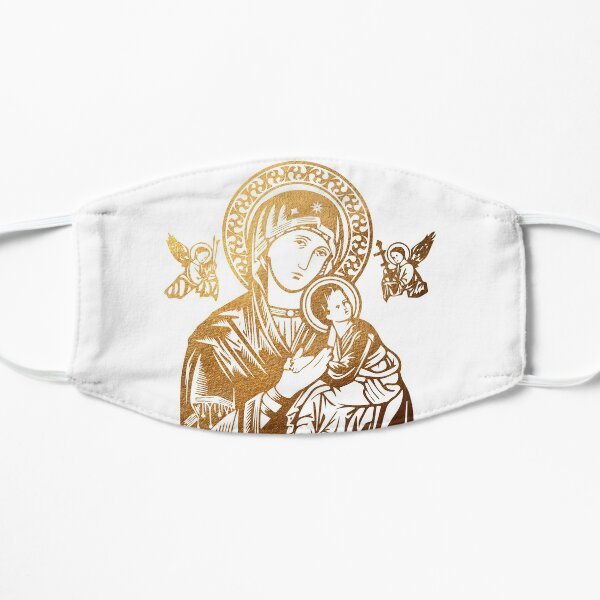 Our Lady Of Perpetual Help Flat Mask