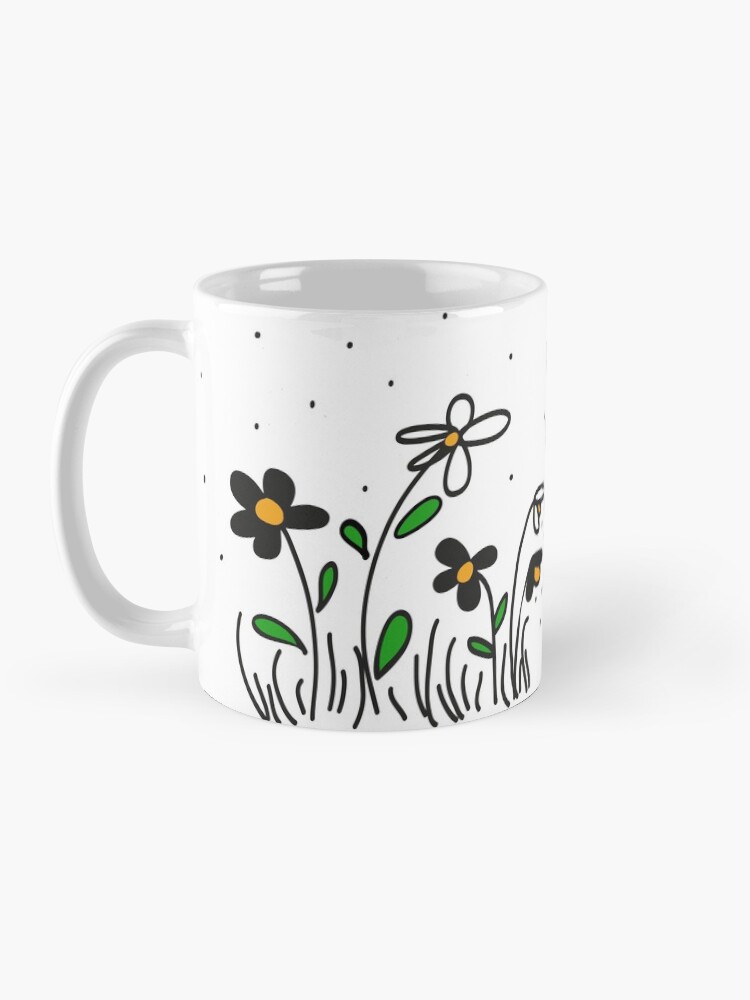 Alternate view of Daisy Doodles Mug