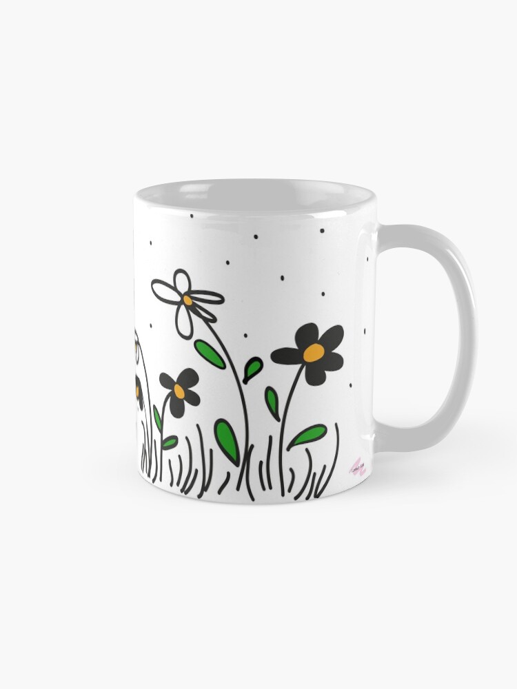 Alternate view of Daisy Doodles Mug