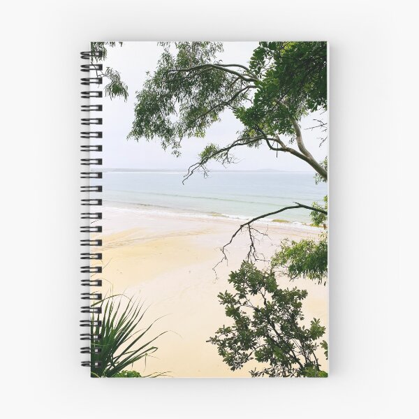 Item preview, Australian Beach with trees designed and sold by Rosadraws.
