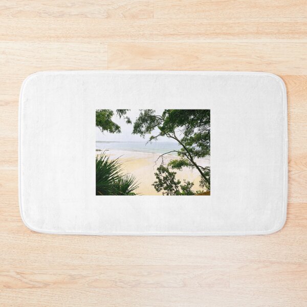Item preview, Australian Beach with trees designed and sold by Rosadraws.