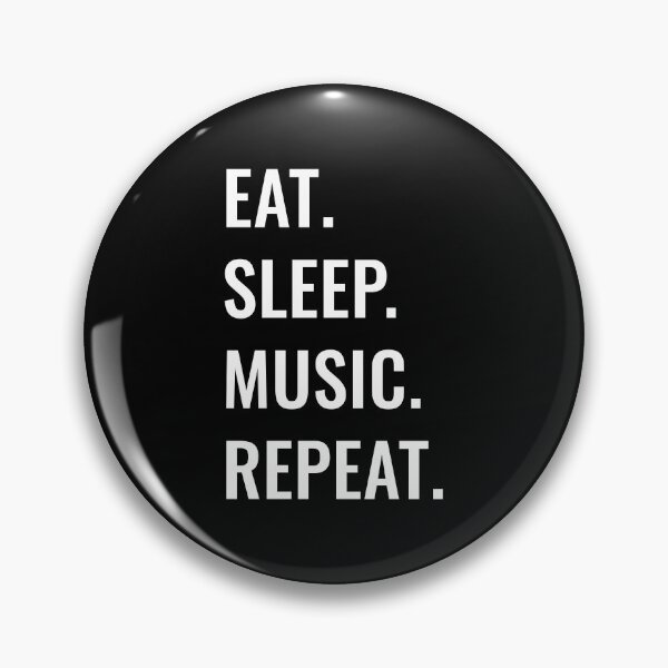 Item preview, Eat Sleep Music Repeat designed and sold by manishfzr1995.