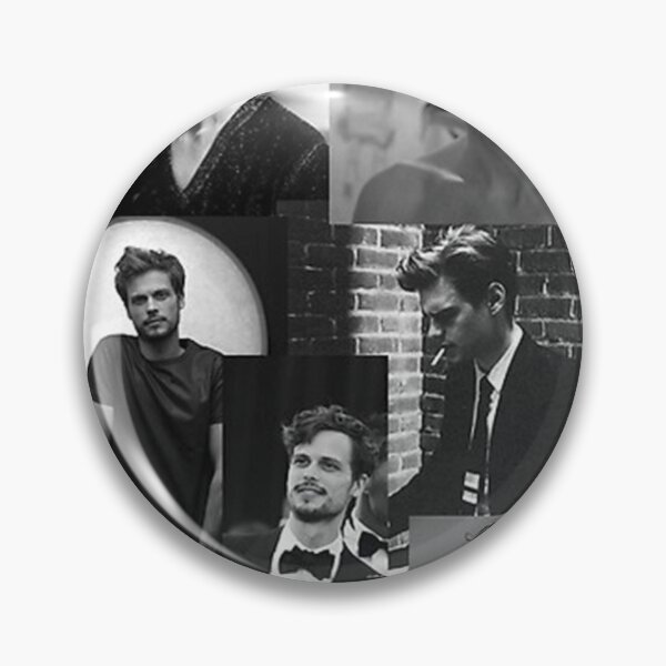 Item preview, black, white, monotone, matthew, gray, gubler, criminal, minds, spencer, reid designed and sold by intremalin.