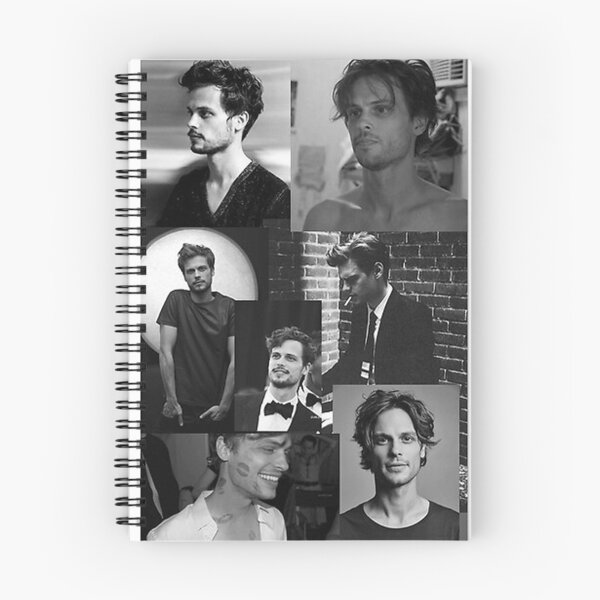 Item preview, black, white, monotone, matthew, gray, gubler, criminal, minds, spencer, reid designed and sold by intremalin.