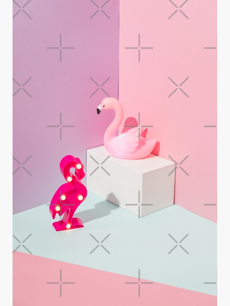 Plastic Flamingos by KatyaHavok