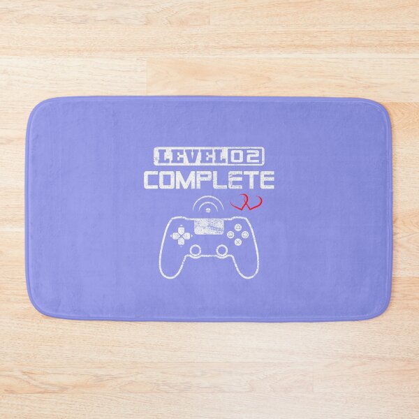 Item preview, Level 2 complete 2nd Wedding Anniversary Gift Couple Video Gamer Gifts for Him & for Her designed and sold by BCNDesign.
