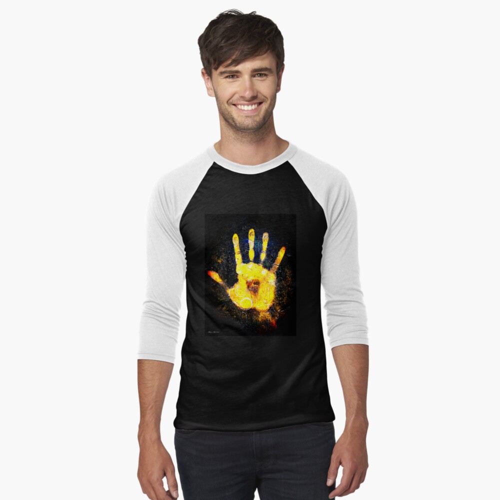 Item preview, Baseball ¾ Sleeve T-Shirt designed and sold by ElenaWhiskers.