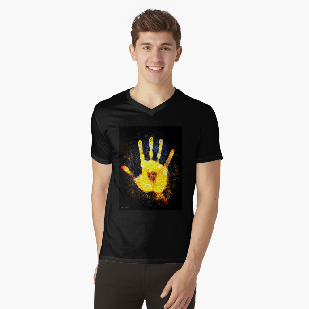 Item preview, V-Neck T-Shirt designed and sold by ElenaWhiskers.