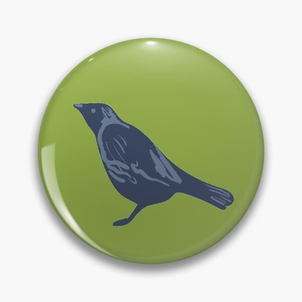 Item preview, jackdaw illustration designed and sold by rysunki-malunki.