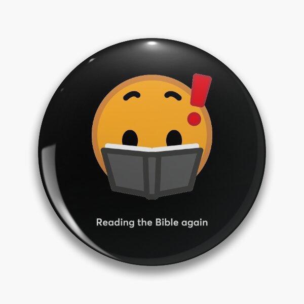 Item preview, Reading the Bible Emoji.  designed and sold by Pelumii.