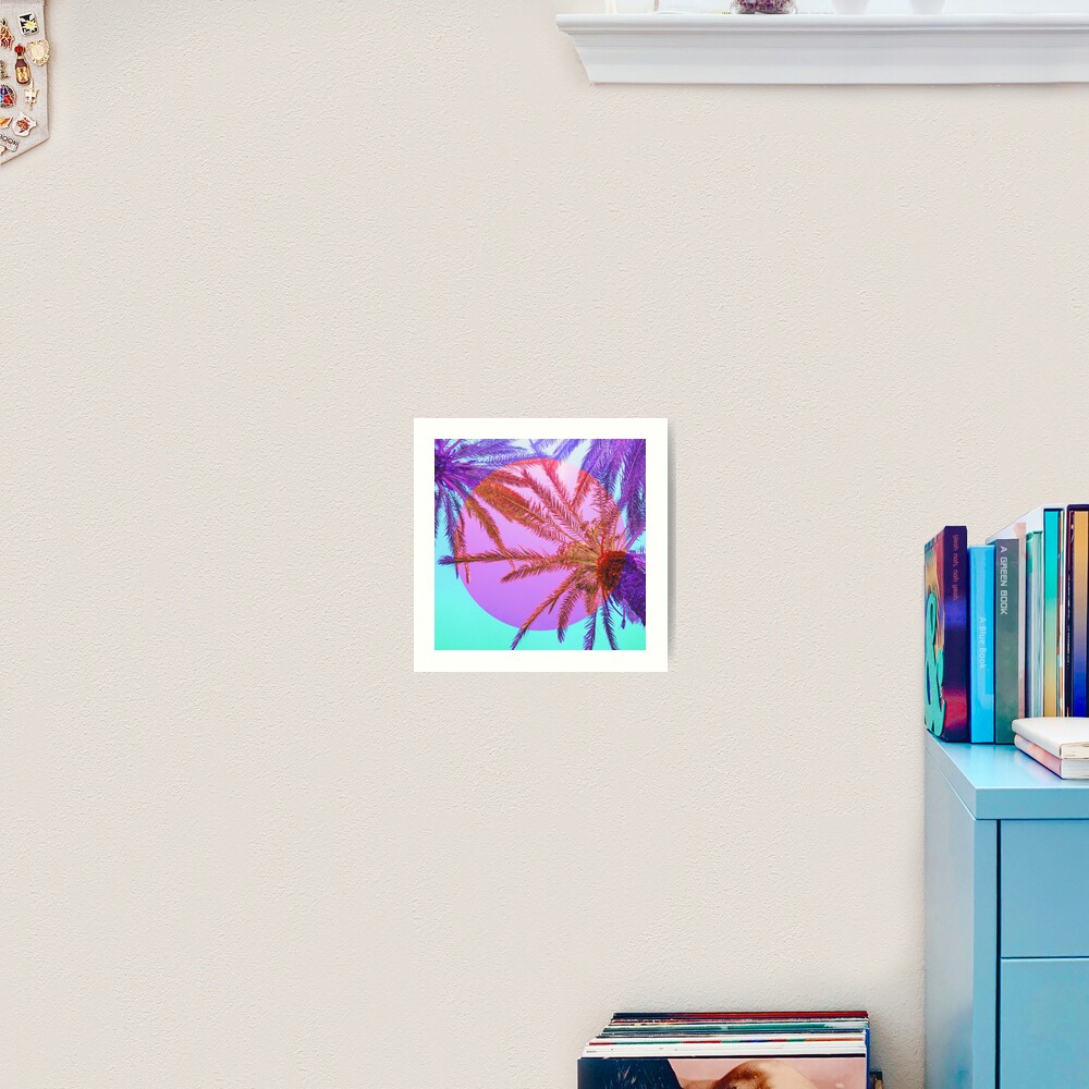Bright Palms Art Print