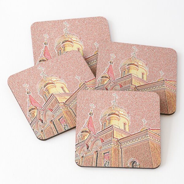 Item preview, Orthodox church with shining domes designed and sold by helenkaiy.
