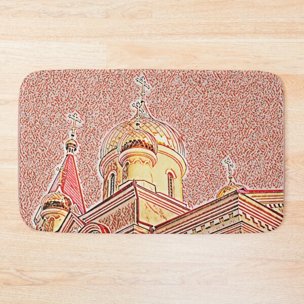 Item preview, Orthodox church with shining domes designed and sold by helenkaiy.