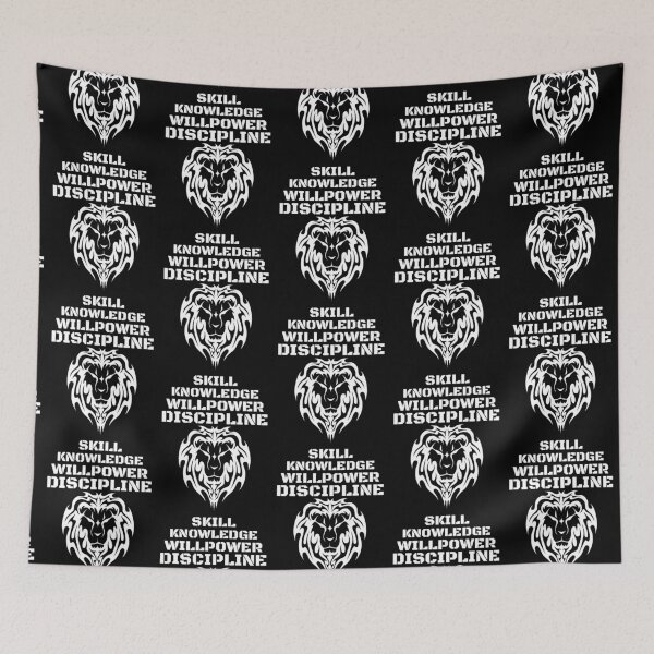Item preview, Skill Knowledge Willpower Discipline designed and sold by RIVEofficial.