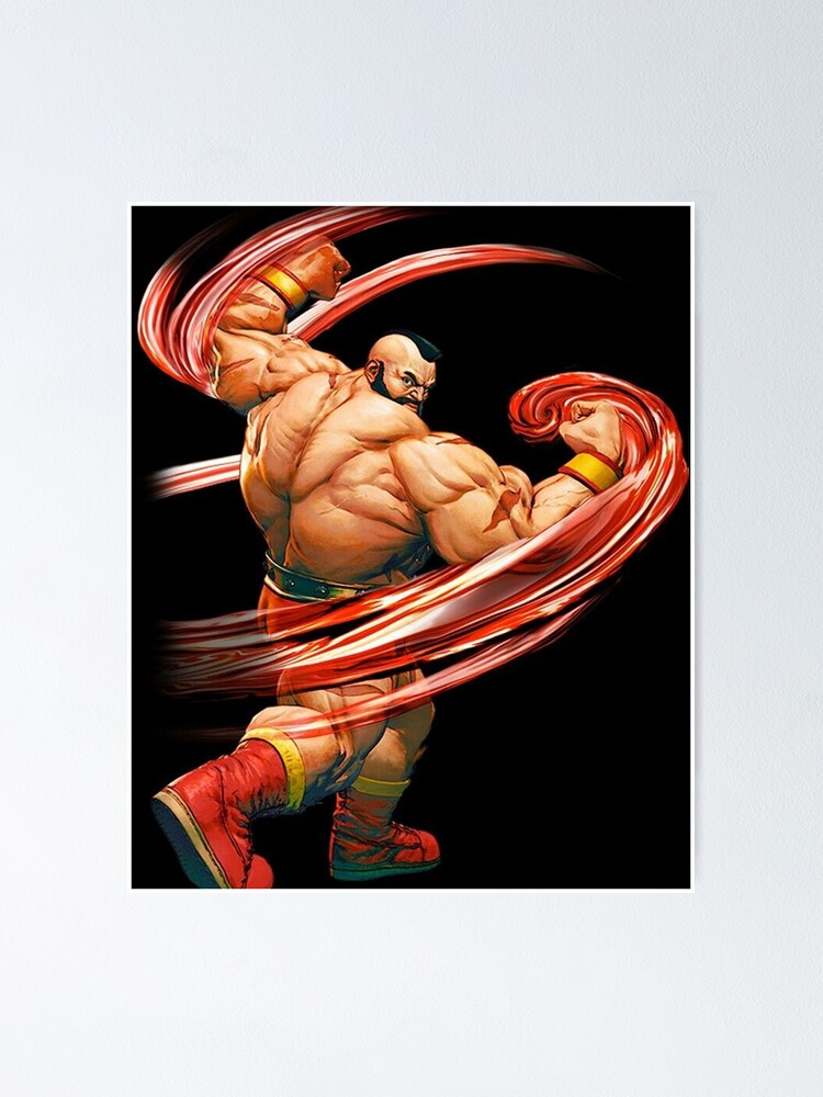 Zangief Poster for Sale by Ghostach