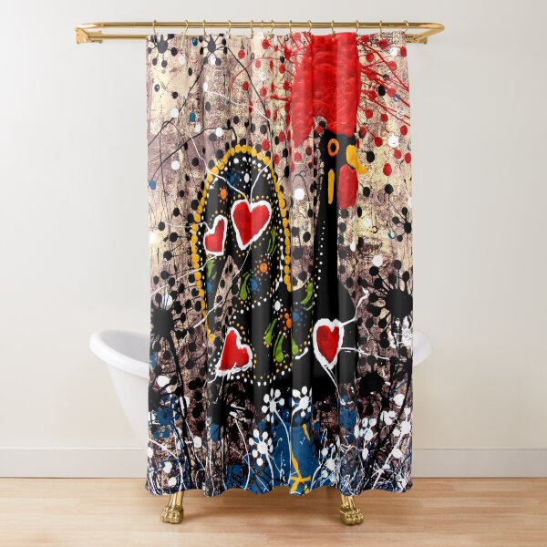 Portuguese Rooster 2 Shower Curtain