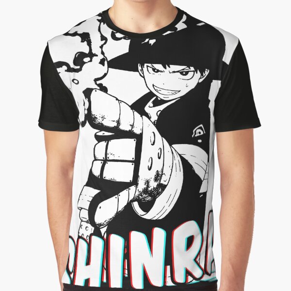 Shinra - Fire boy Graphic T-Shirt