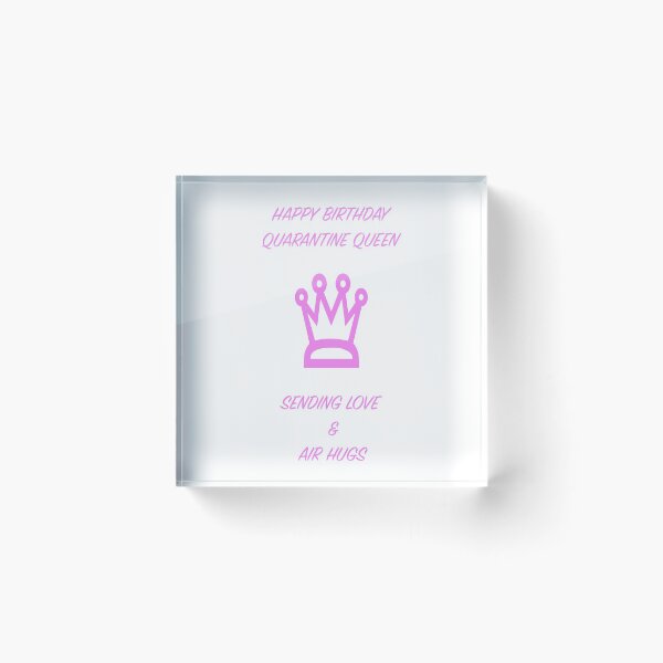 Item preview, Quarantine Queen - Isolation birthday - Quarantine birthday designed and sold by IslesArt.