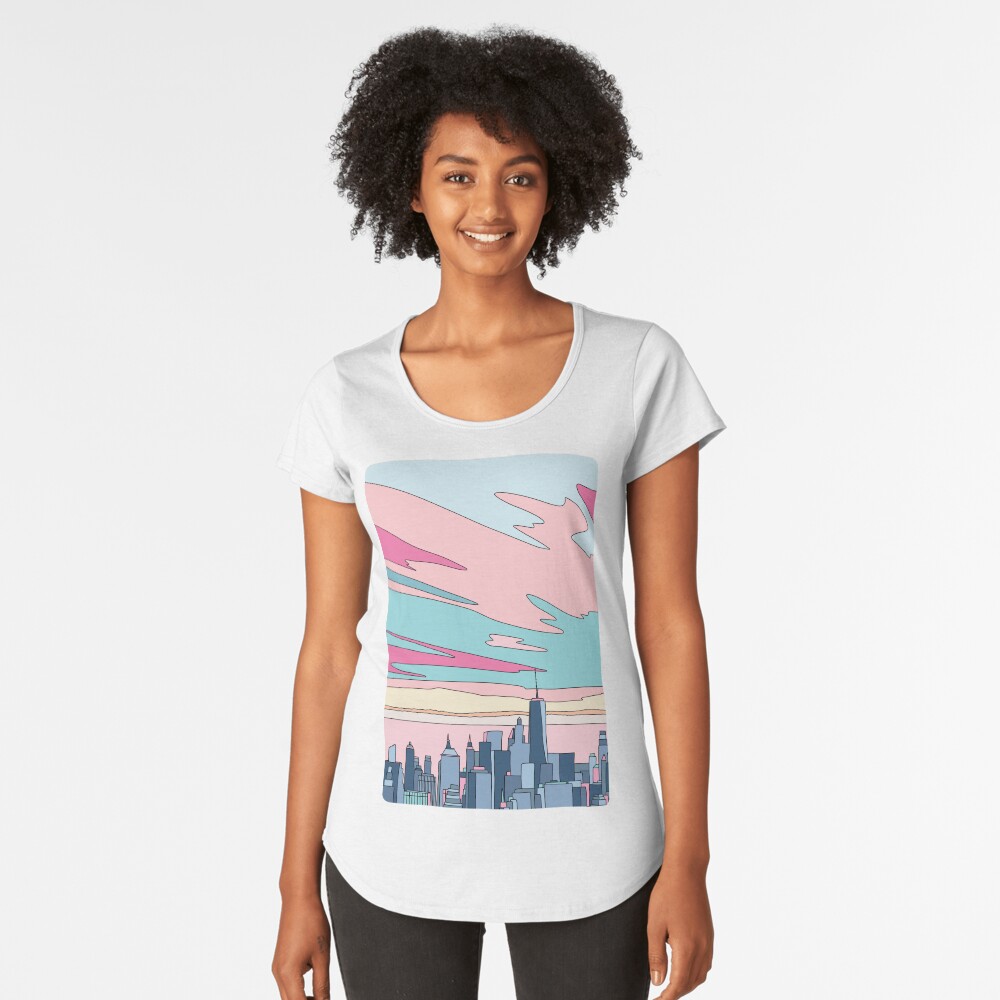 Item preview, Premium Scoop T-Shirt designed and sold by elebea.