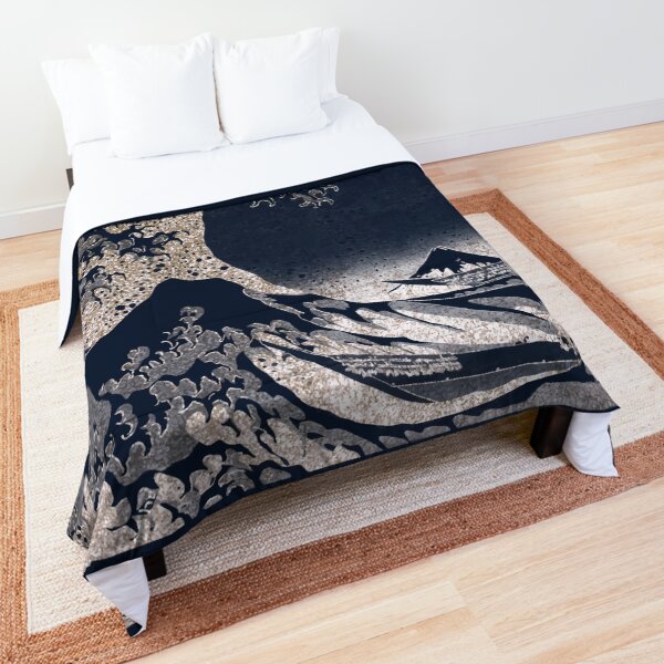 Great Waves of Kanagawa remix f Comforter