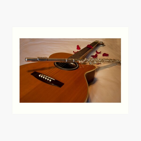 Romantic duet Art Print