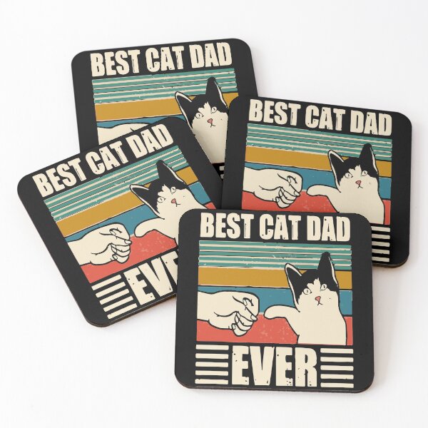 Item preview, best cat dad ever funny cat designed and sold by chris299.