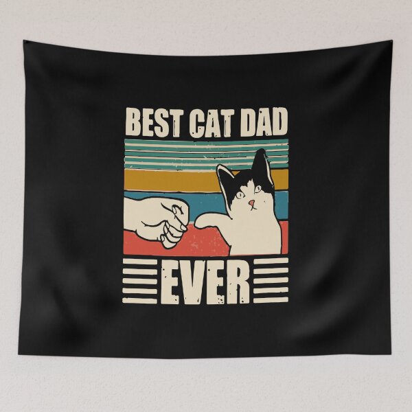 Item preview, best cat dad ever funny cat designed and sold by chris299.