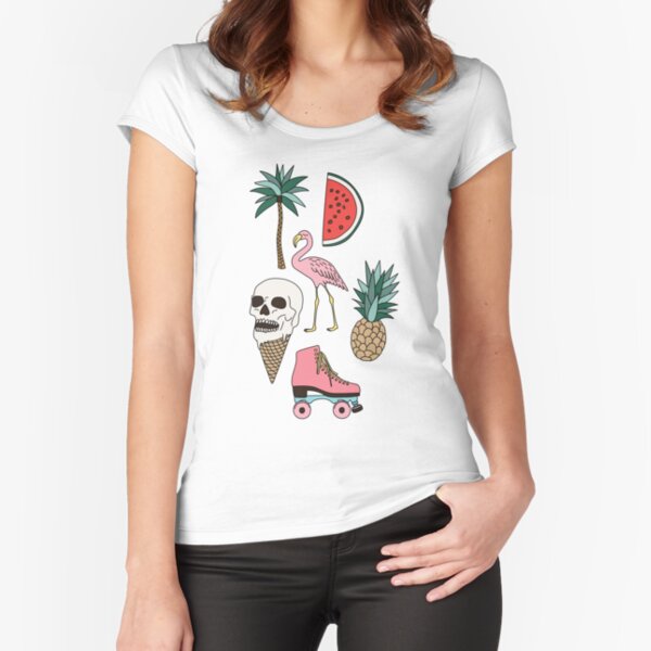 Summer by Elebea Fitted Scoop T-Shirt