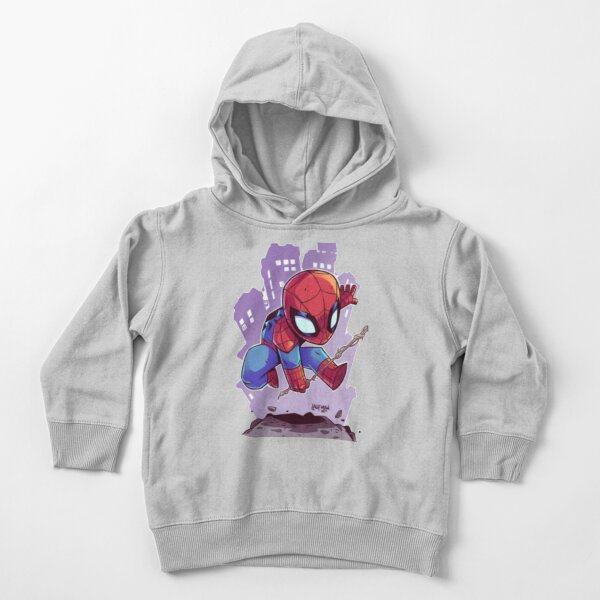Marvel Sudadera con capucha Spider-Man para niño pequeño