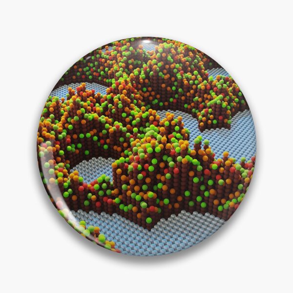 Item preview, Randomly generated landscape made out of dots (islands, autumn) designed and sold by BrickMaster.