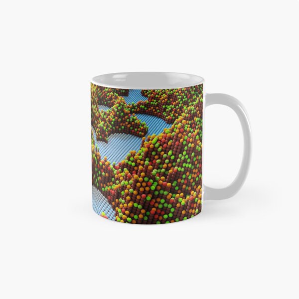 Item preview, Randomly generated landscape made out of dots (islands, autumn) designed and sold by BrickMaster.