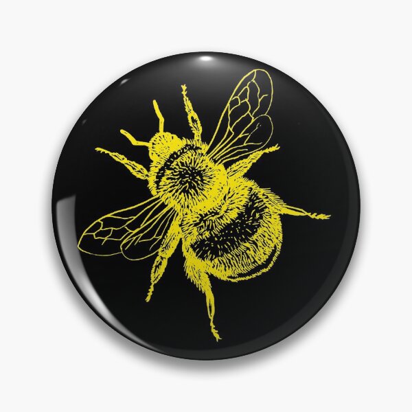 Item preview, Bumblebee Neon Yellow Color - Bumblebees Black Design Bumble Bee designed and sold by Thordur Sturluson.