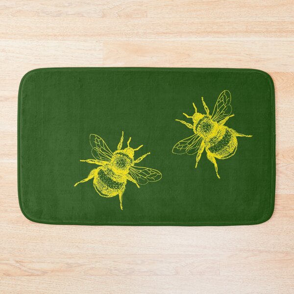 Aperçu de l'œuvre Bumblebee Couleur Jaune Fluo - Bumblebees Noir Design Bumble Bee créée et vendue par Thordur Sturluson.