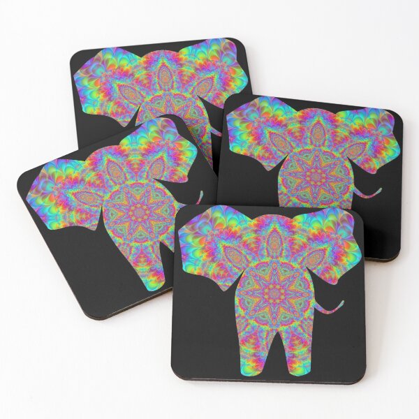 Item preview, Multicolor Elephant designed and sold by Most-Mysterious.
