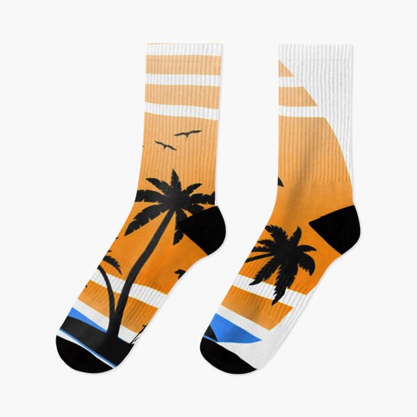 Item preview, Sunset summer coconut vintage nature designed and sold by linhkaphung.
