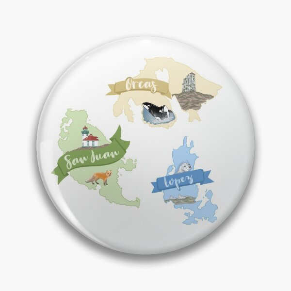 Item preview, San Juan Islands designed and sold by annikabee.