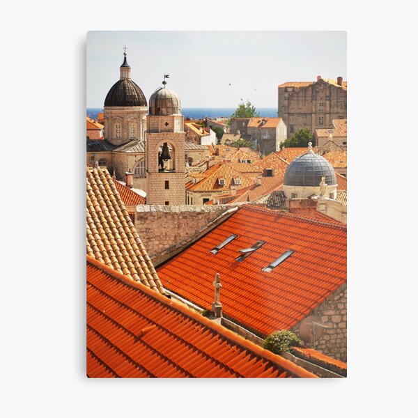 Dubrovnik Rooftops Metal Print
