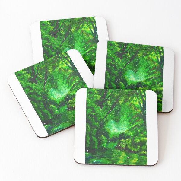 Item preview, Green magical forest designed and sold by missmarilee.