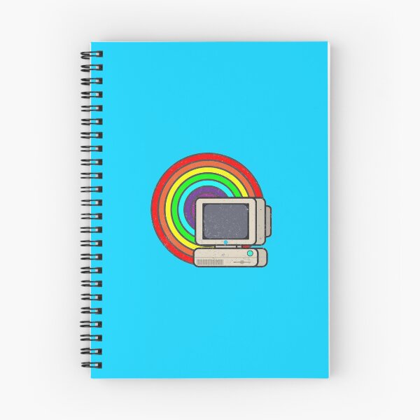 Item preview,  retro rainbow computer design | computer designed and sold by SIXPLANES.