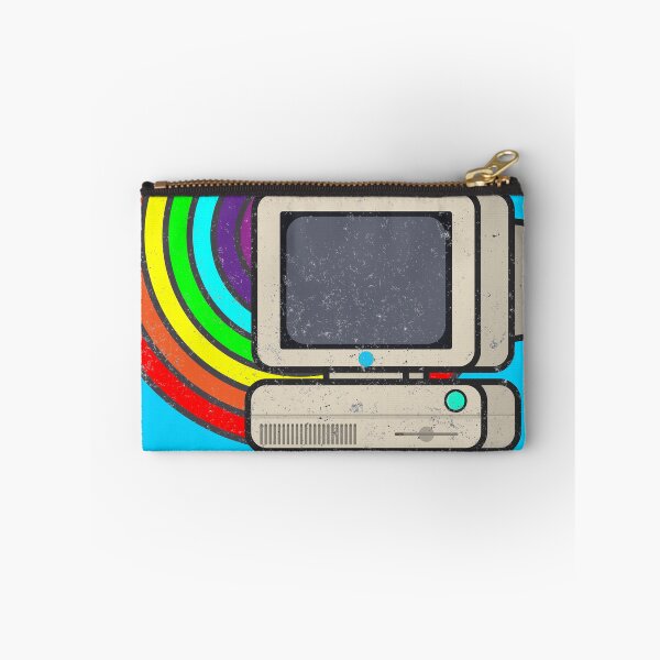 Item preview,  retro rainbow computer design | computer designed and sold by SIXPLANES.
