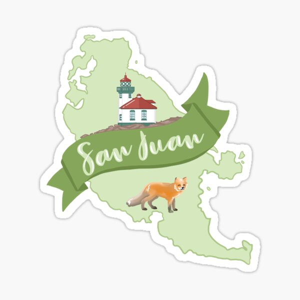 Item preview, San Juan Island designed and sold by annikabee.