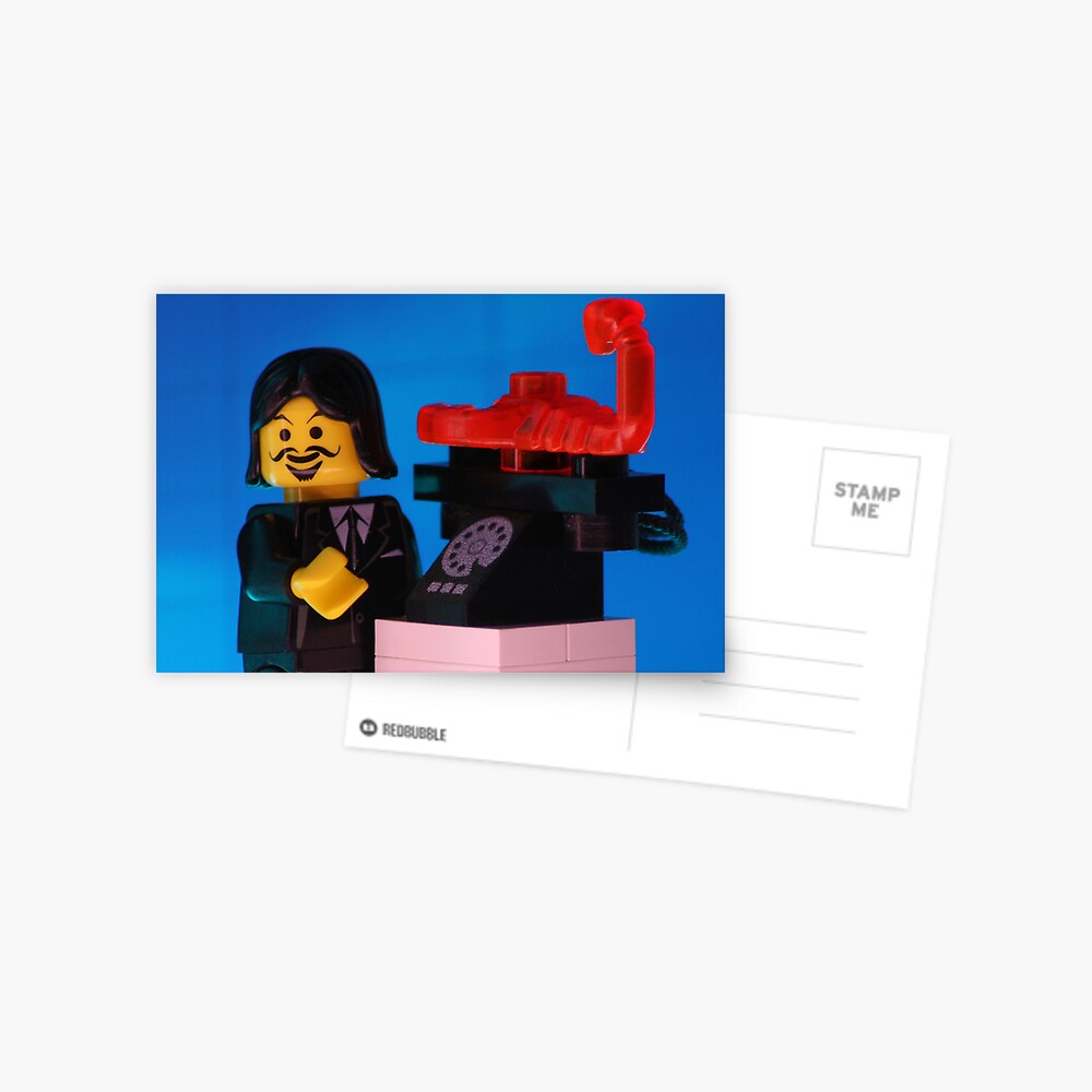 Dali's Lobster Phone Postcard