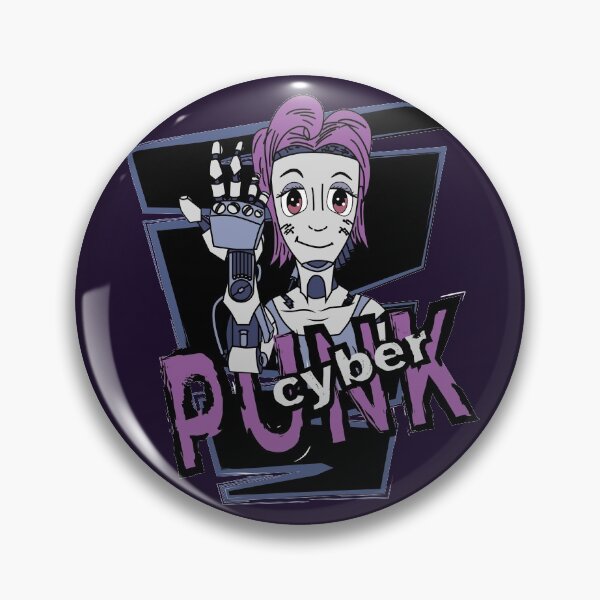 Item preview, Cyberpunk Girl designed and sold by CrimsonsDesign.