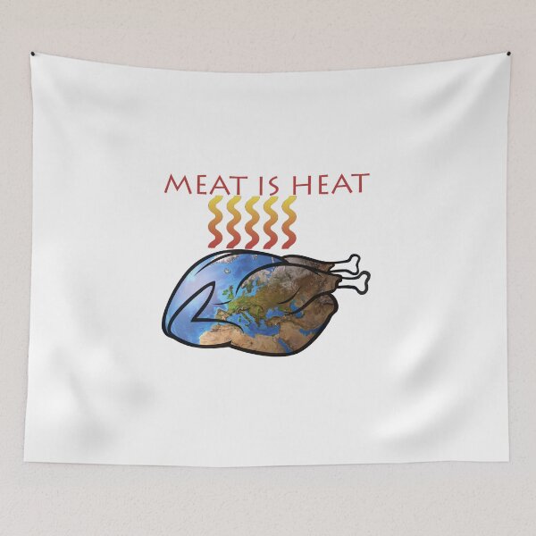 Item preview, Meat is heat designed and sold by Graffland.