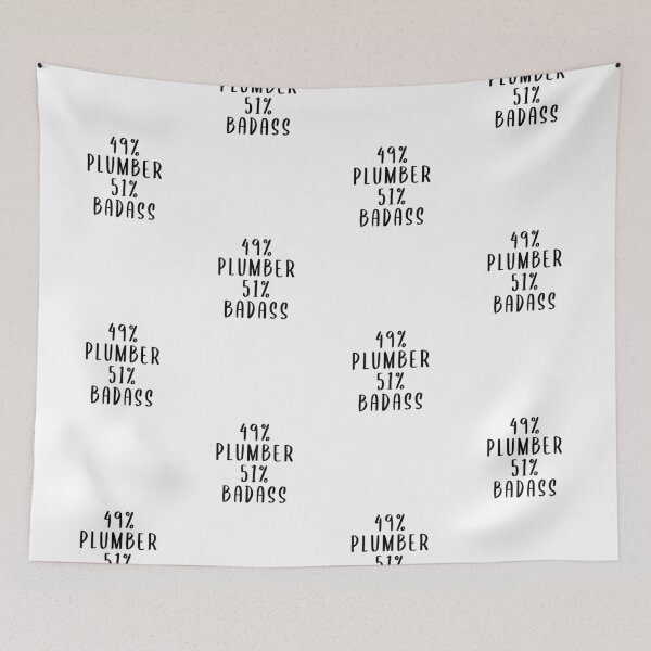 Item preview, 49% Plumber 51% Badass designed and sold by livegood.