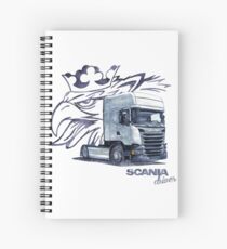 Scania Trucker Spiral Notebook
