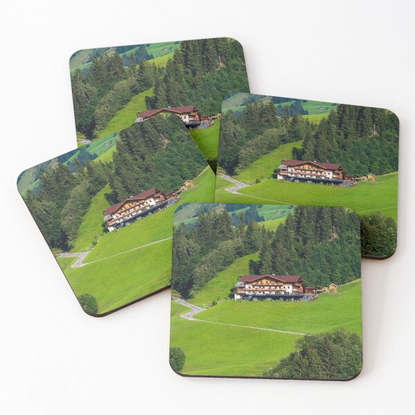 Item preview, Green hills of an alpine resort in Austria in summer designed and sold by Alexander Sorokopud.